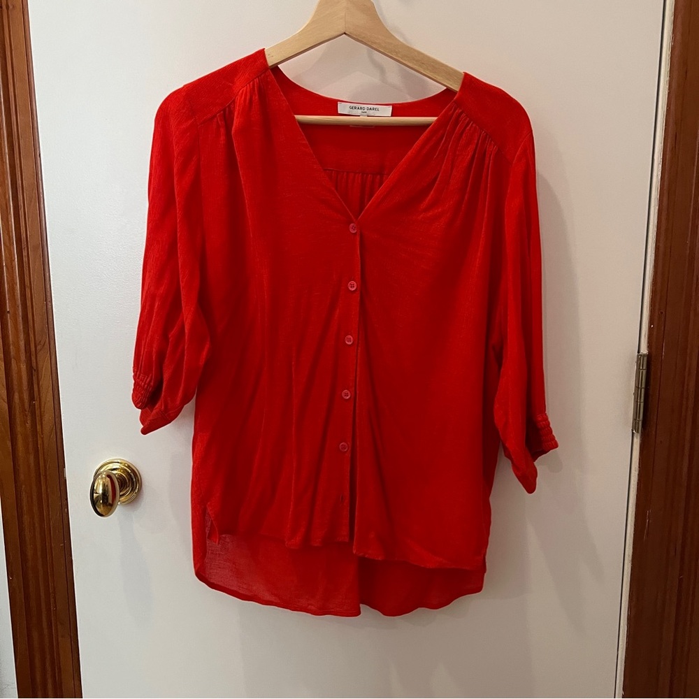 Gerard Darel red top